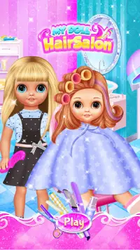 Little Doll's Hair Salon & Makeover Screen Shot 0