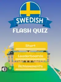 Swedish Vocabulary Flash Quiz Screen Shot 10