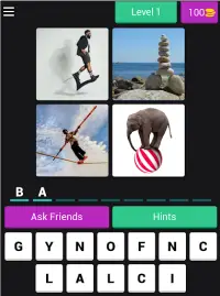 😄4 Pics 9 Letter Word: Puzzle👍👍 Screen Shot 7