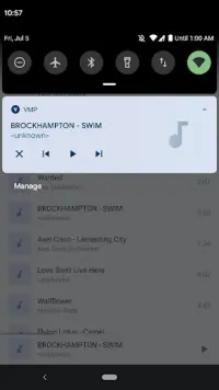 Virtual Music Player Screen Shot 2