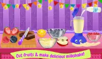 Milkshake Maker Chef-Frozen Smoothie Кулинарные иг Screen Shot 7