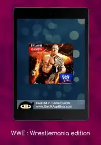 WWE : Wrestlemania edition Screen Shot 7