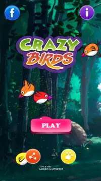 Crazy Birds Adventures Screen Shot 0