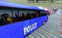 conducción de autobuses de la policía imposible Screen Shot 3