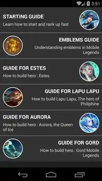 Guides Mobile Legends : Tips and tricks Screen Shot 0