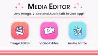 Mivi - Video Editor | Image Editor | Audio Editor Screen Shot 0