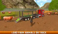 Offroad Farm Animal Truck: Driving Games 2019 Screen Shot 8