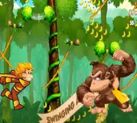 Banana classic - Jungle monkey run - Funky Run Screen Shot 1
