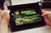 Aventura del coche de carreras Super Bean Screen Shot 3