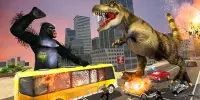 Monster Dino Vs King Kong-City Rampage Simulator Screen Shot 16