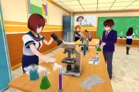 Girls School Simulator Game 3D Screen Shot 0