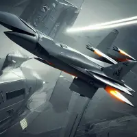 Game Pesawat Tempur Perang Screen Shot 8