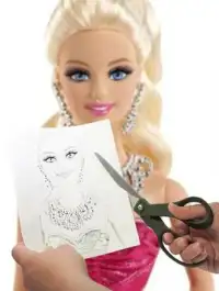 Learn To Play Coloring Barbie Screen Shot 0