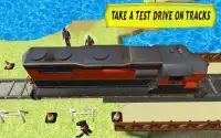 रेल गाडी खेल निर्माण रेलवे 2 Screen Shot 4