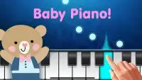 Baby games: piano for toddlers - fun kid's music Screen Shot 0