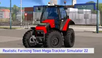 Realistic Farming Town Mega Tracktor Simulator 22 Screen Shot 2