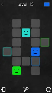 Sliding blocks logic game relax chillout puzzle Screen Shot 1
