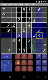 Sudoku Solver and Game - Free Screen Shot 2