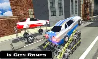 Elevated Chained Car Race – Driving Simulator 3D Screen Shot 1
