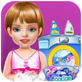 Lavar roupa jogos para meninas