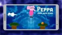 Peppa salta com nuvem Screen Shot 2