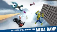 Super Hero Bike Mega Ramp - Stunt Racing Adventure Screen Shot 9
