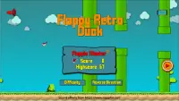 Flappy Retro Duck Screen Shot 4
