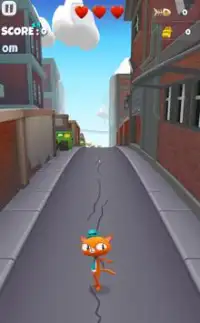 Tomcat. Pets street runner. Peak games. Screen Shot 5
