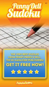 Sudoku (Full): Free Daily Puzzles by Penny Dell Screen Shot 4