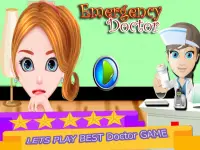 Jogos de médico com injeção de emergência meninas Screen Shot 3