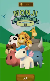 MonJi Mini Zoo Puzzle AR Screen Shot 0