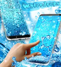 Water drops live wallpaper Screen Shot 2