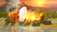 Airplane Firefighter Simulator Pilot Flying Games Screen Shot 0