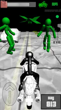 Stickman sombi racing ng motor Screen Shot 2