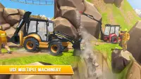 Simulador de tractor excavadora pesada Screen Shot 2