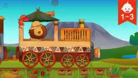 Safari Train for Toddlers Screen Shot 0