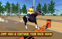 corrida cavalo campeonato 3D Screen Shot 1