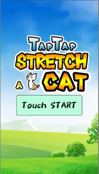 Tap Tap Stretch Cat! -Strange cat idle game Screen Shot 0