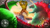 King Kong Godzilla Fighting 3D Screen Shot 2