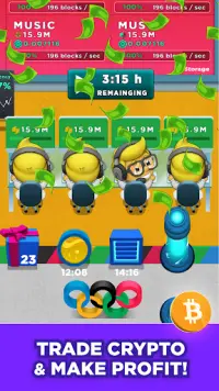 Crypto Idle Miner: Bitcoin Inc Screen Shot 5