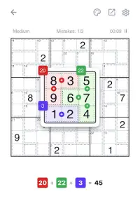 Killer Sudoku - Sudoku Puzzle Screen Shot 10