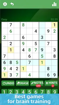 Sudoku Classic Puzzle - Casual Brain Game Screen Shot 2
