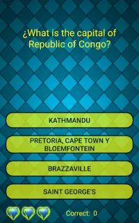 Geography Challenge Screen Shot 3