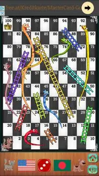 Snakes and Ladders Kingdom Free Screen Shot 1
