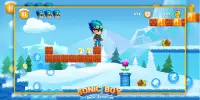 Super Sonic Boy - Adventure Snow Screen Shot 2