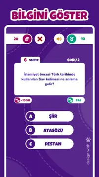 Bilgi Avı - Eğlenceli Bilgi Oyunu Screen Shot 3