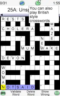 Barred Crossword Screen Shot 9