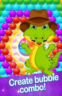 Bubble Dinosaur Screen Shot 1