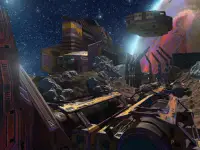 GALAXY 360: montaña rusa en RV en espacio sideral Screen Shot 8