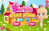 Barbi Clean Place - Dress up games for girls Screen Shot 0